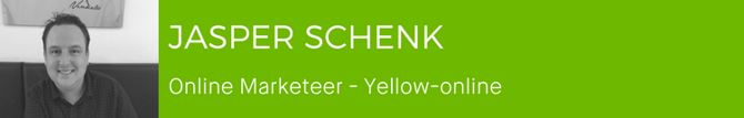 Jasper Schenk - Online Marketeer - Yellow-online